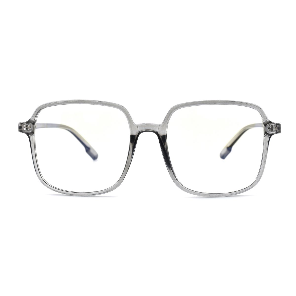 TROO Blue Light Blocking Square Retro Glasses (Computer/Gaming/TV/Phone)