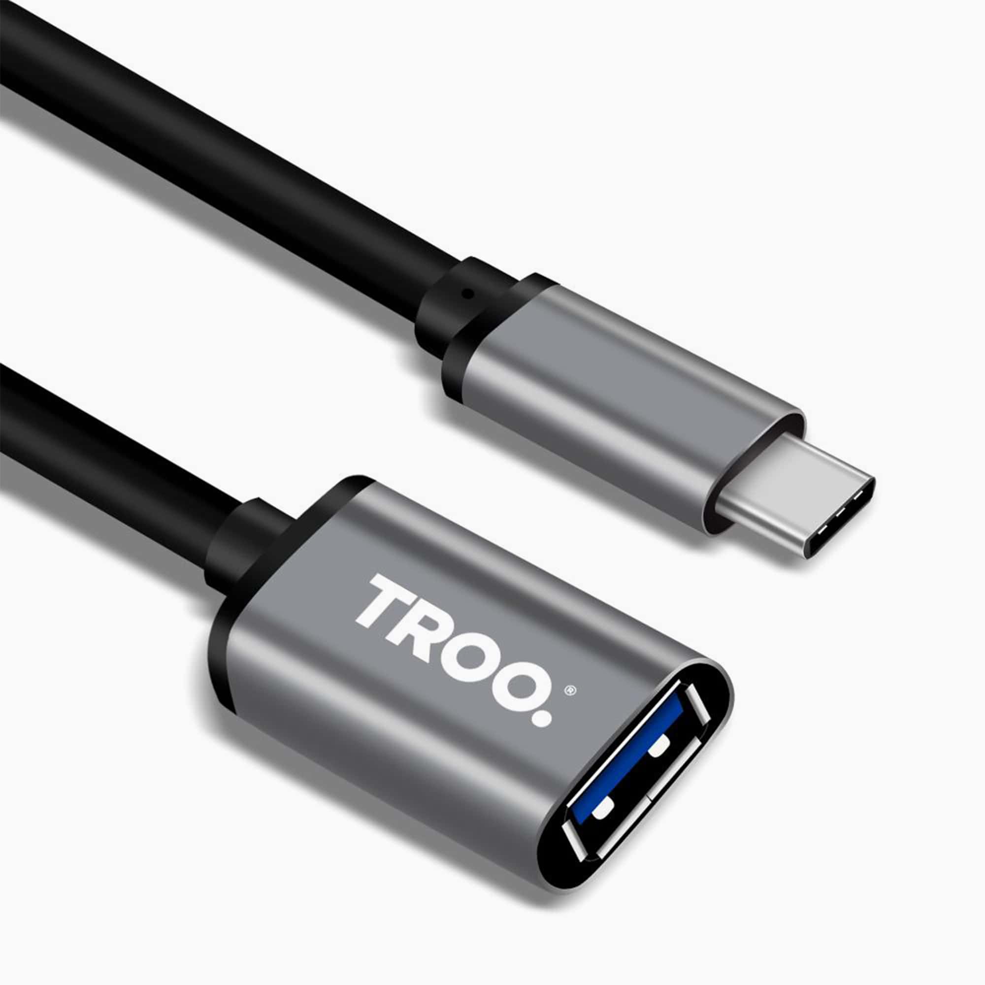 TROO Certified Fast Charge USB To Type-C Adapter Cable